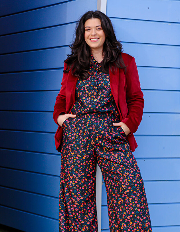 Flowing printed shirt Ecovero femme La Fianc&eacute;e