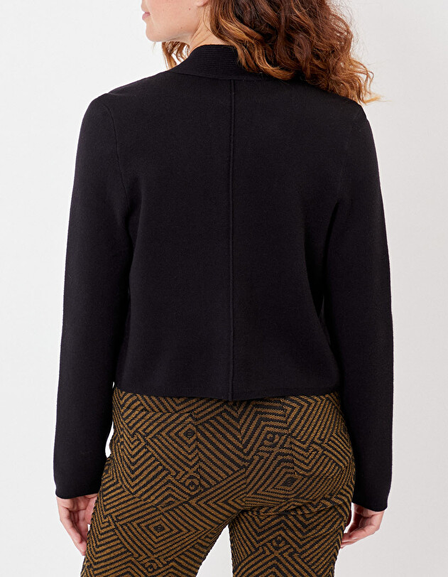 Short plain knit cardigan femme La Fianc&eacute;e