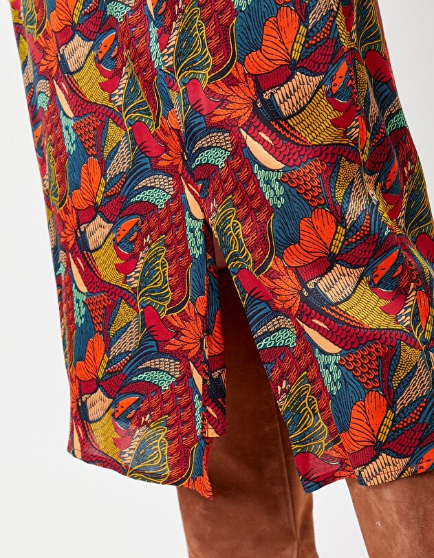 Midi skirt Ecovero femme La Fianc&eacute;e