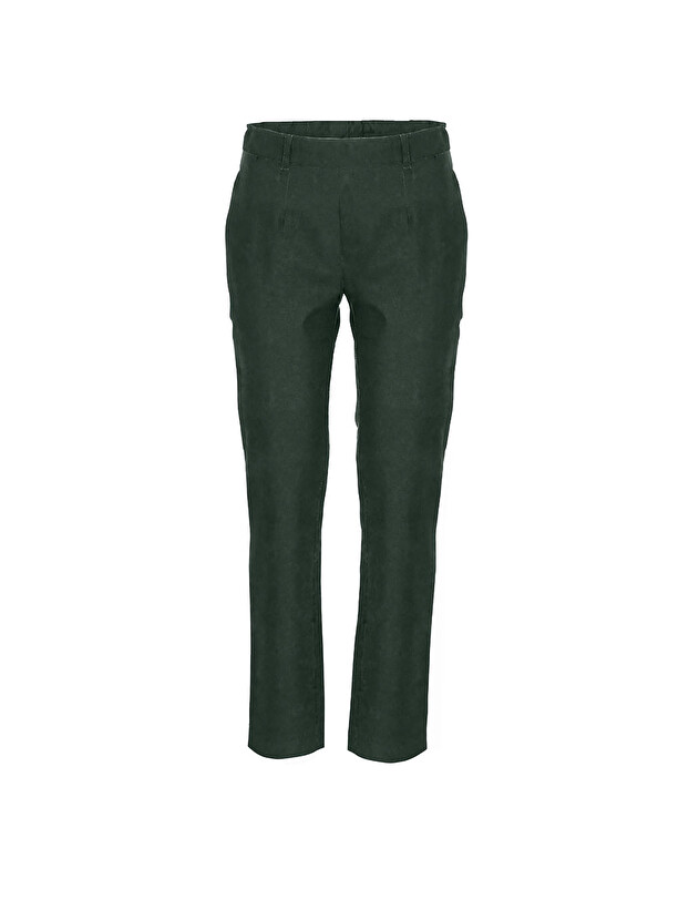 Organic cotton canvas trousers femme La Fianc&eacute;e