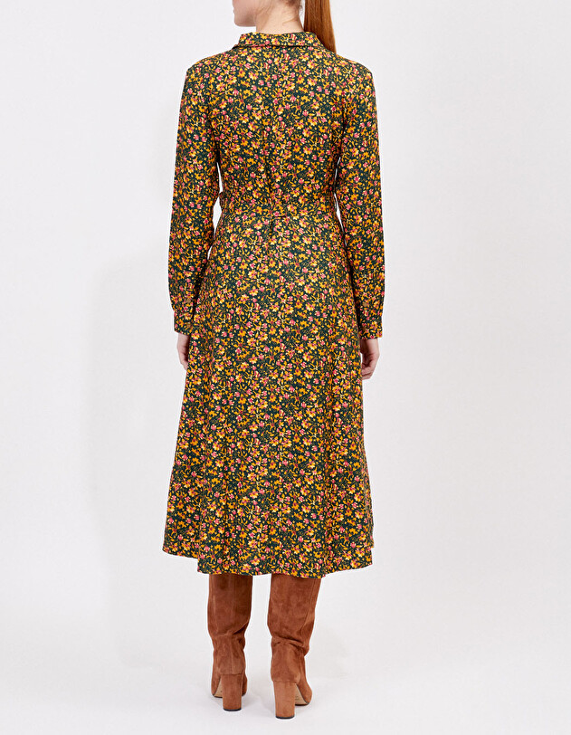Midi shirt dress Ecovero femme La Fianc&eacute;e