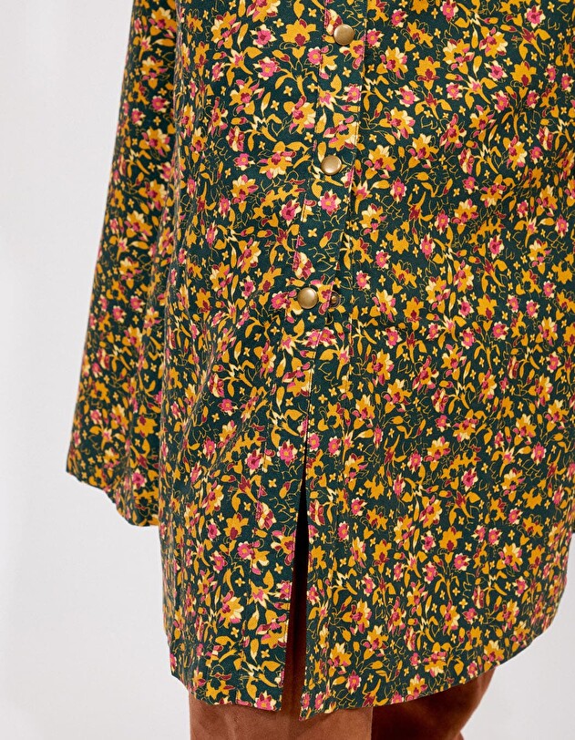 Midi shirt dress Ecovero femme La Fianc&eacute;e