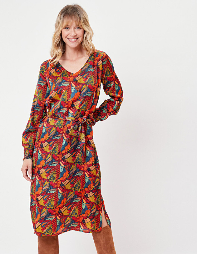 Ecovero midi dress femme La Fianc&eacute;e