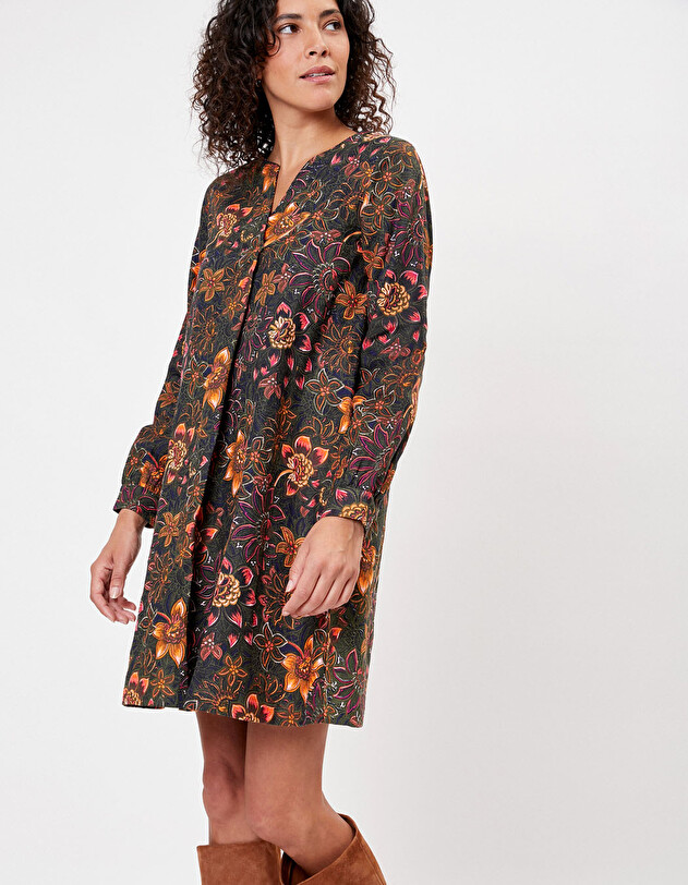 Organic cotton short dress femme La Fianc&eacute;e