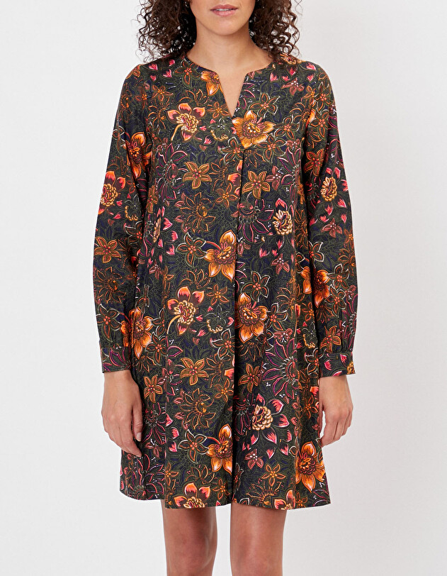 Organic cotton short dress femme La Fianc&eacute;e