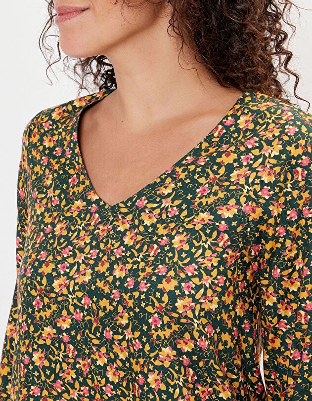 Ecovero flared dress femme La Fianc&eacute;e