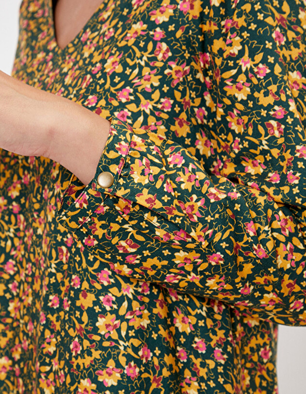Ecovero flared dress femme La Fianc&eacute;e