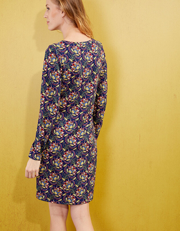 Printed straight dress femme La Fianc&eacute;e