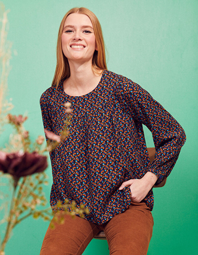 Ecovero flowing blouse femme Princesse Nomade
