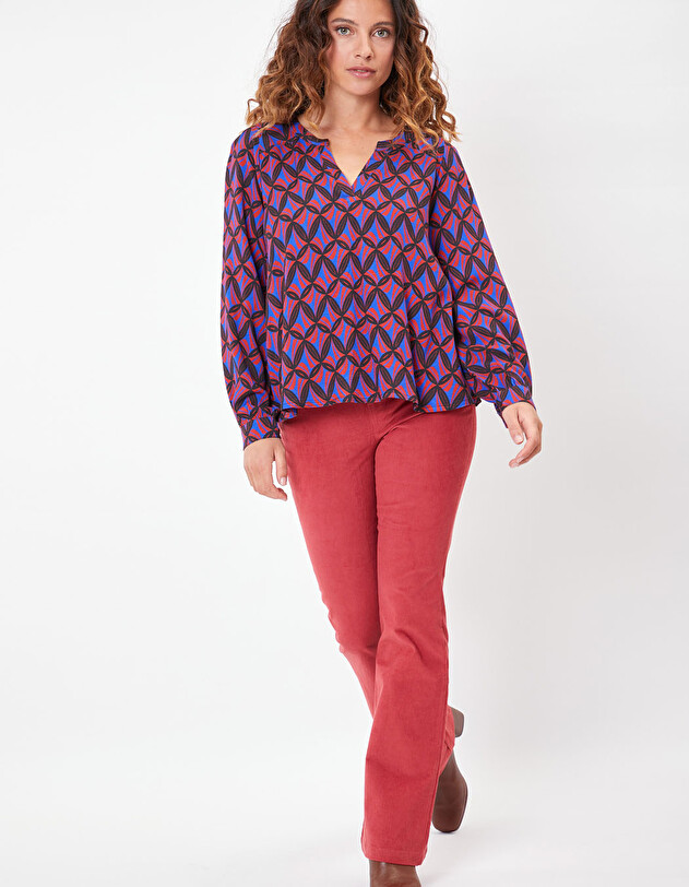 Ecovero flowing blouse femme Princesse Nomade