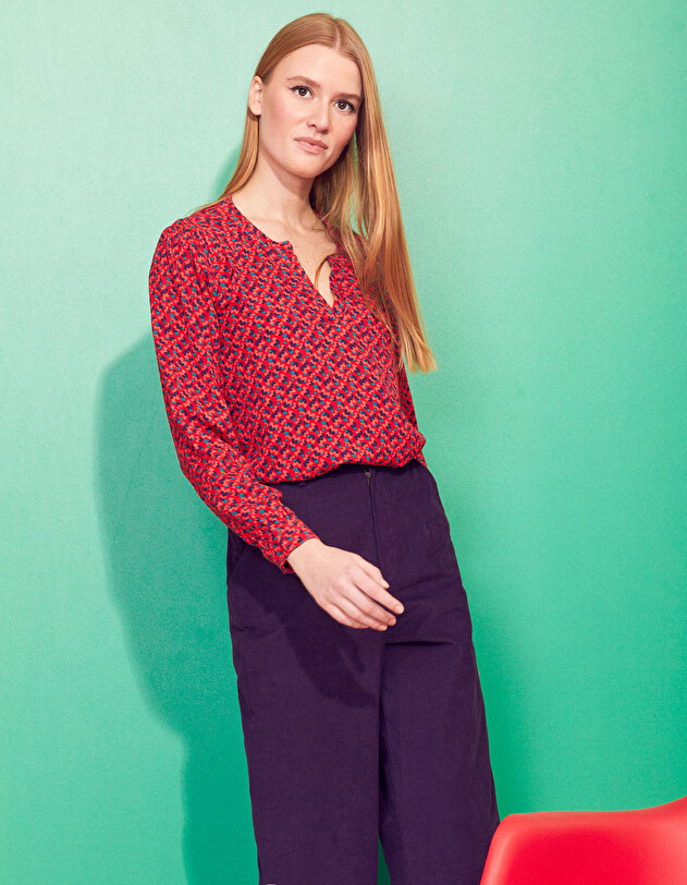 Ecovero flowing blouse femme Princesse Nomade