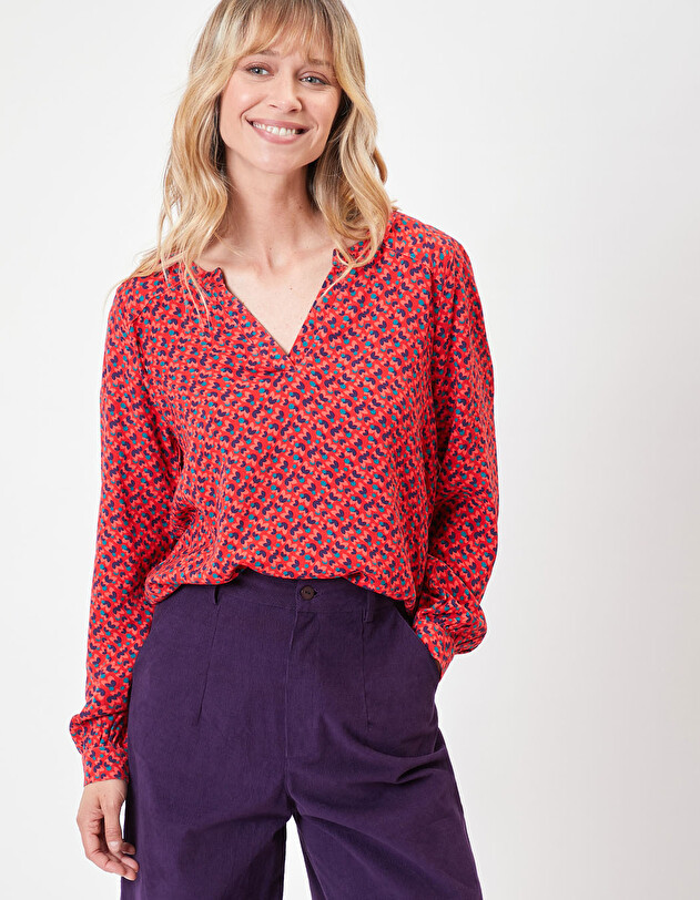 Ecovero flowing blouse femme Princesse Nomade