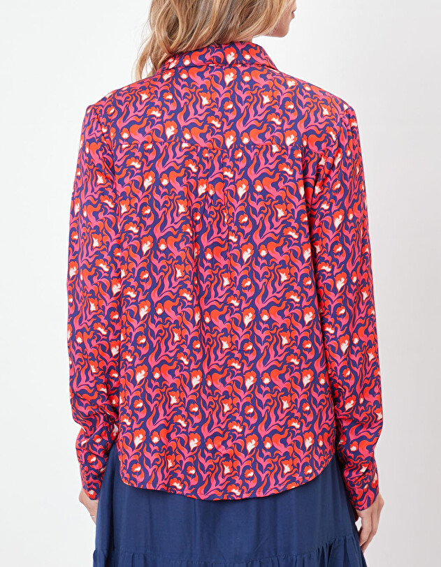 Printed shirt femme Princesse Nomade