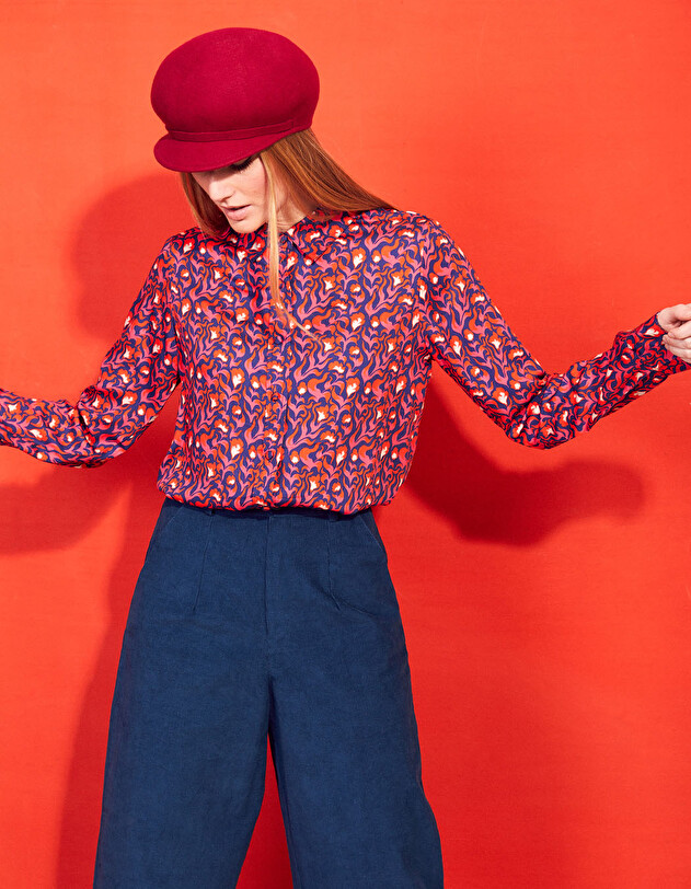 Printed shirt femme Princesse Nomade