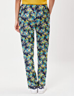 Organic cotton voile straight-leg pants femme La Fiancée