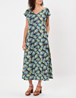 Organic cotton long dress femme La Fiancée