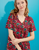 Ecovero loose-fitting flowing dress femme La Fiancée
