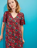 Ecovero loose-fitting flowing dress femme La Fiancée