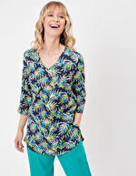 Organic cotton voile tunic femme La Fiancée