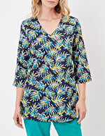 Organic cotton voile tunic femme La Fiancée