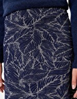 Soft-knit trapeze skirt femme La Fiancée