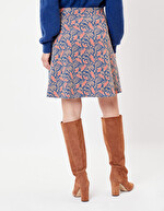 Soft-knit trapeze skirt femme La Fiancée