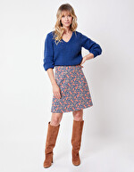 Soft-knit trapeze skirt femme La Fiancée