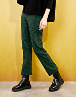 Straight-leg trousers in soft knit femme La Fianc&eacute;e
