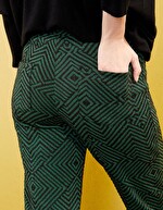 Straight-leg trousers in soft knit femme La Fianc&eacute;e