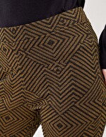 Straight-leg trousers in soft knit femme La Fiancée