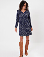 Flared knit dress femme La Fianc&eacute;e