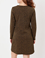 Fitted knit dress femme La Fiancée