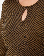 Fitted knit dress femme La Fiancée