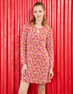 Fitted knit dress femme La Fiancée