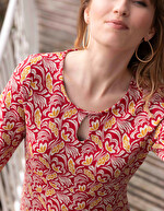 Fitted knit dress femme La Fiancée