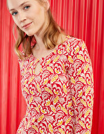 Fitted knit dress femme La Fiancée