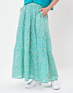 Long skirt in organic cotton femme La Fiancée