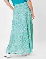 Long skirt in organic cotton femme La Fiancée