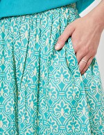 Long skirt in organic cotton femme La Fiancée