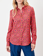Flowing printed shirt Ecovero femme La Fiancée
