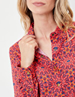 Flowing printed shirt Ecovero femme La Fiancée