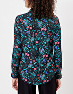 Flowing printed shirt Ecovero femme La Fianc&eacute;e