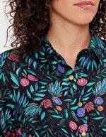 Flowing printed shirt Ecovero femme La Fianc&eacute;e