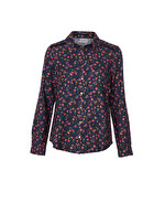 Flowing printed shirt Ecovero femme La Fiancée