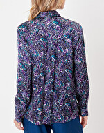 Flowing printed shirt Ecovero femme La Fiancée