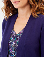 Short plain knit cardigan femme La Fiancée
