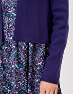 Short plain knit cardigan femme La Fiancée