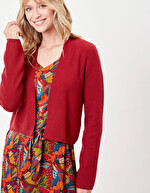 Short plain knit cardigan femme La Fiancée