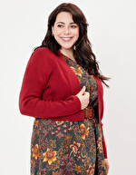 Short plain knit cardigan femme La Fiancée