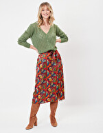 Midi skirt Ecovero femme La Fiancée